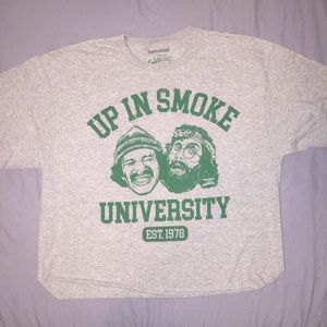 Cheech & Chong cropped tee